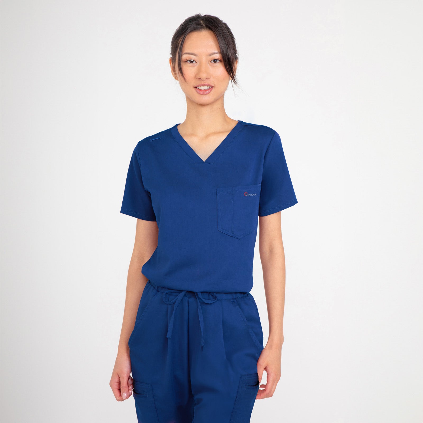 Navy blue jogger online scrubs set