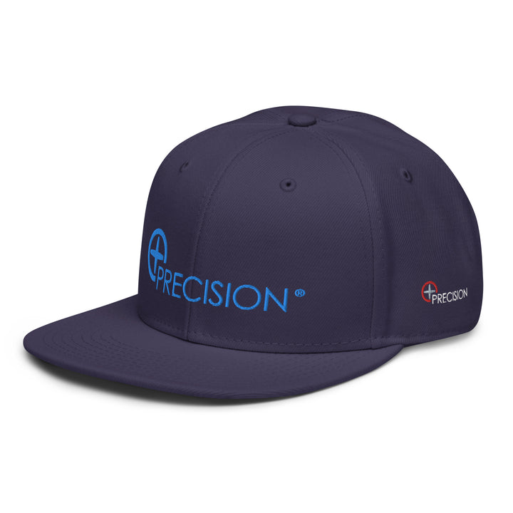 Flat Brim Snapback Swiss Teal Logo